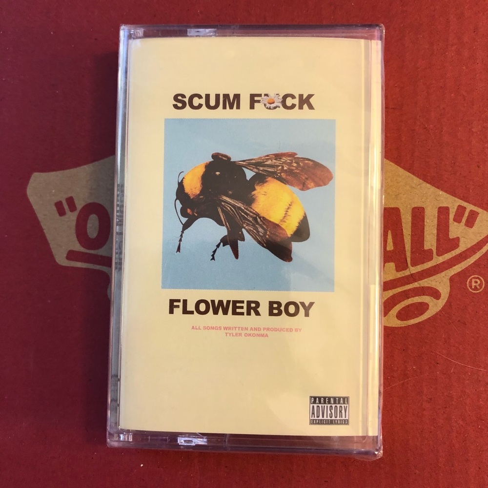 scum fuck flower boy cassette tape